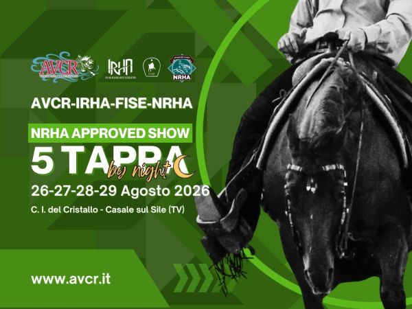 5 tappa AVCR-IRHA-FISE-NRHA 2026