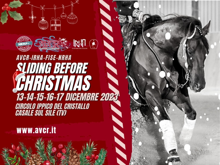 Sliding Before Christmas AVCR-IRHA-FISE-NRHA 2023