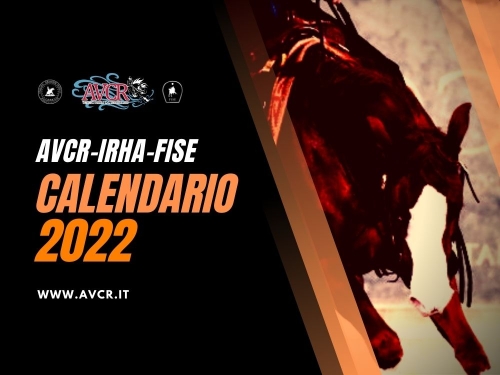 Calendario AVCR-IRHA-FISE 2022